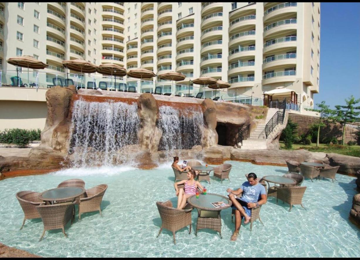 Aparthotel In Goldcity In The Main Building With Amazing View Kargicak Mahmutlar With Private Alanya